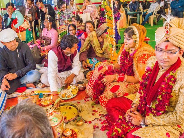 Utsav and Akansha&apos;s wedding in Sambhal, Uttar Pradesh 31