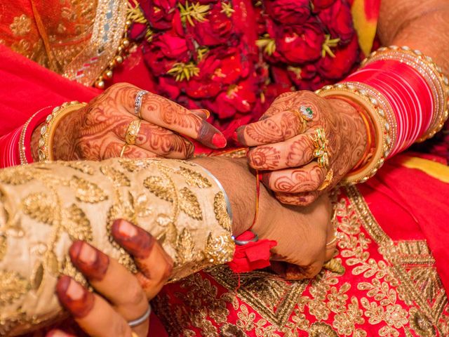 Utsav and Akansha&apos;s wedding in Sambhal, Uttar Pradesh 44