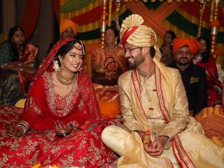The wedding of Akansha and Aditya