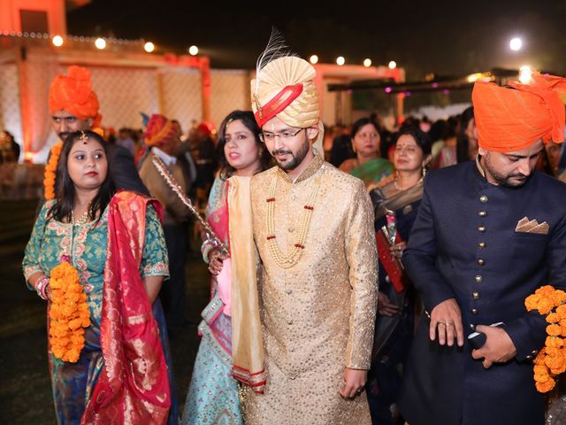 Akansha and Aditya&apos;s wedding in Alwar, Rajasthan 40