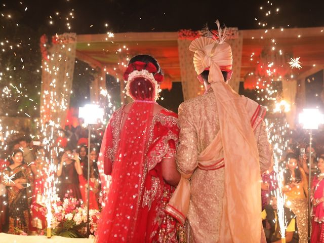 Akansha and Aditya&apos;s wedding in Alwar, Rajasthan 48