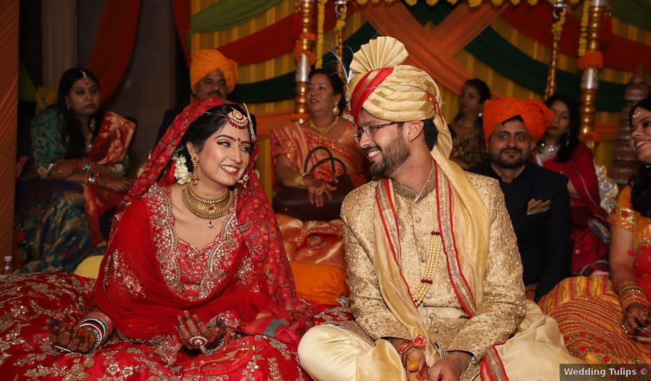 Akansha and Aditya's wedding in Alwar, Rajasthan