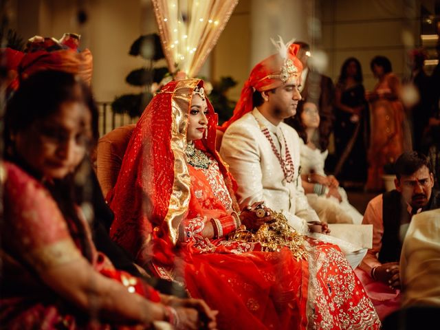 Shruti and Ashutosh&apos;s wedding in Gurgaon, Delhi NCR 66