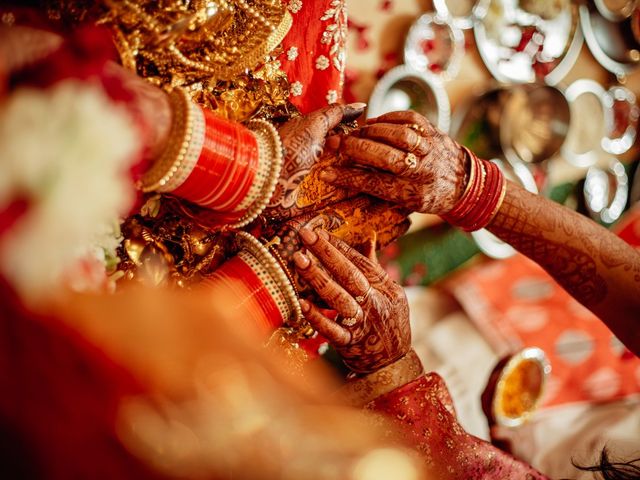 Shruti and Ashutosh's wedding in Gurgaon, Delhi NCR 81