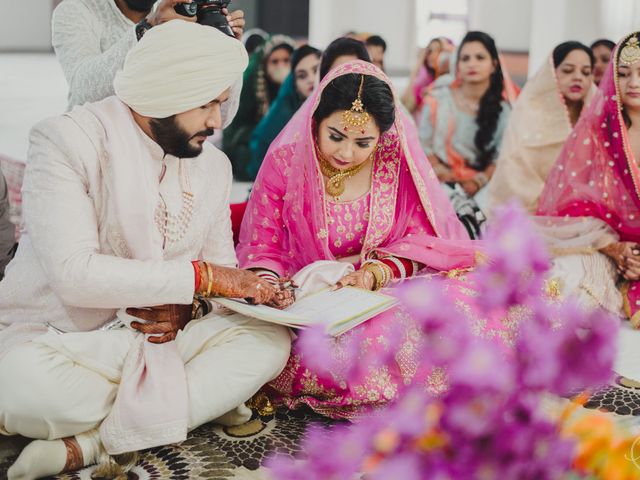 Saurav Saboo and Deeksha Hora's wedding in Amritsar, Punjab 66