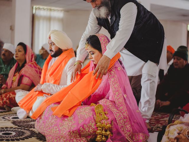 Saurav Saboo and Deeksha Hora's wedding in Amritsar, Punjab 68