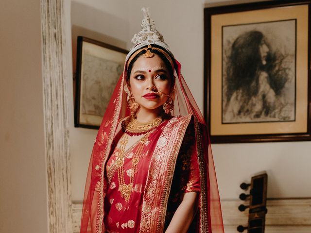 Rishika Das Roy and Piyush Singhee 's wedding in Hooghly, West Bengal 1