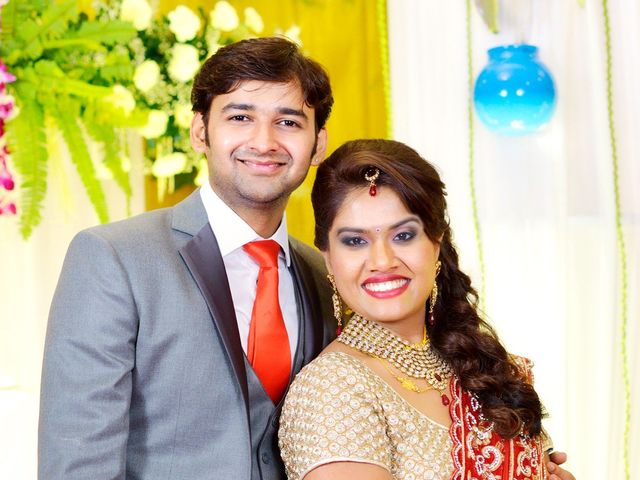 Nikita and Saiganesh&apos;s wedding in Mumbai, Maharashtra 28