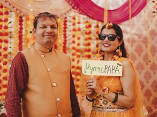 Samvedna &amp; Kartik&apos;s wedding 1