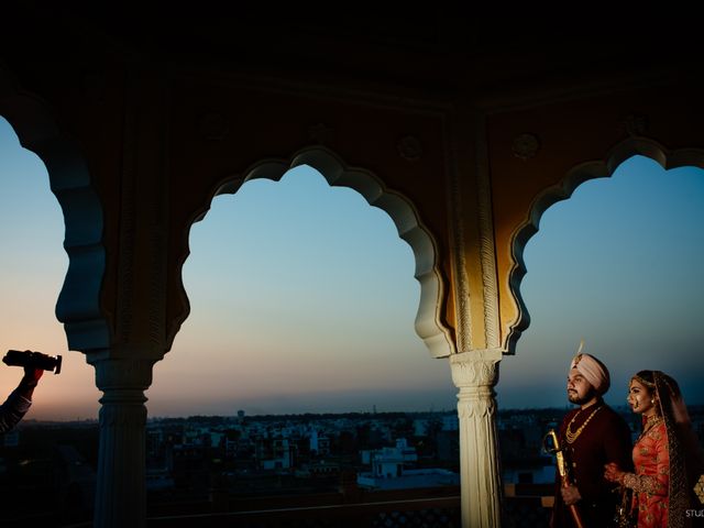 Diksha and Manmeet&apos;s wedding in Karnal, Haryana 85