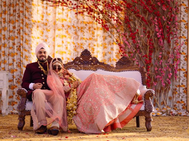 Diksha and Manmeet&apos;s wedding in Karnal, Haryana 75