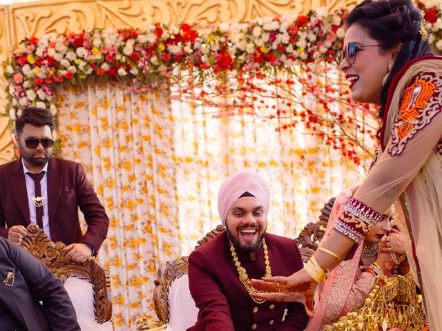Diksha and Manmeet&apos;s wedding in Karnal, Haryana 80
