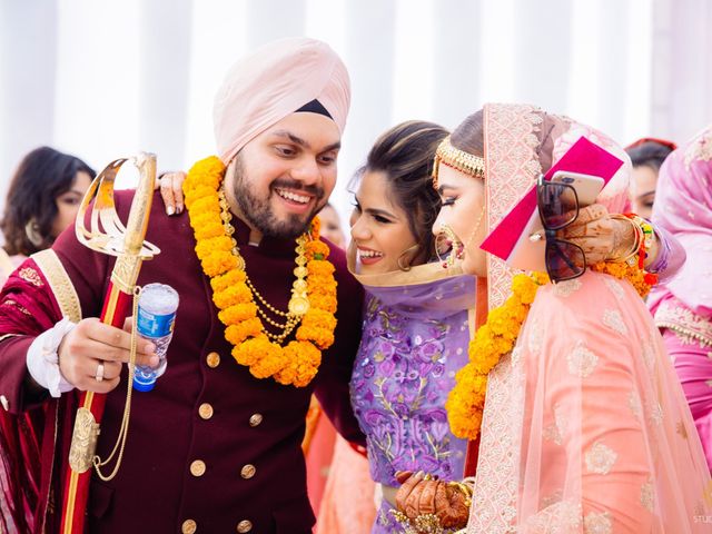 Diksha and Manmeet&apos;s wedding in Karnal, Haryana 47