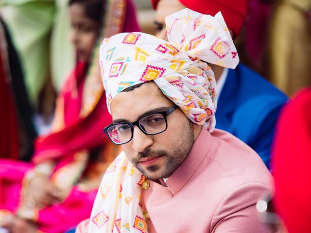 Diksha and Manmeet&apos;s wedding in Karnal, Haryana 65