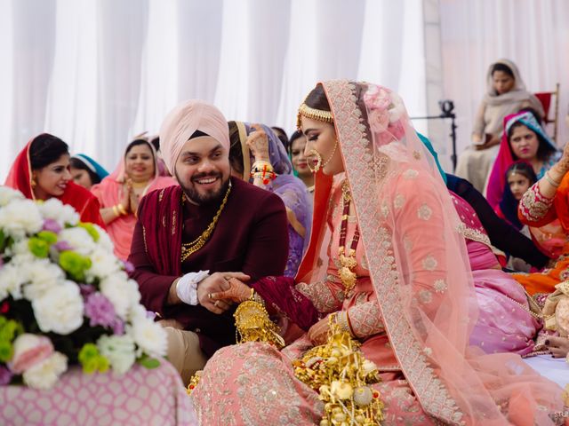 Diksha and Manmeet&apos;s wedding in Karnal, Haryana 54