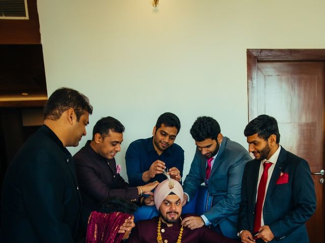 Diksha and Manmeet&apos;s wedding in Karnal, Haryana 44