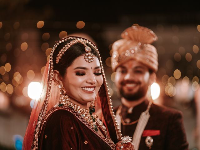 Samvedna and Kartik&apos;s wedding in Jaipur, Rajasthan 43