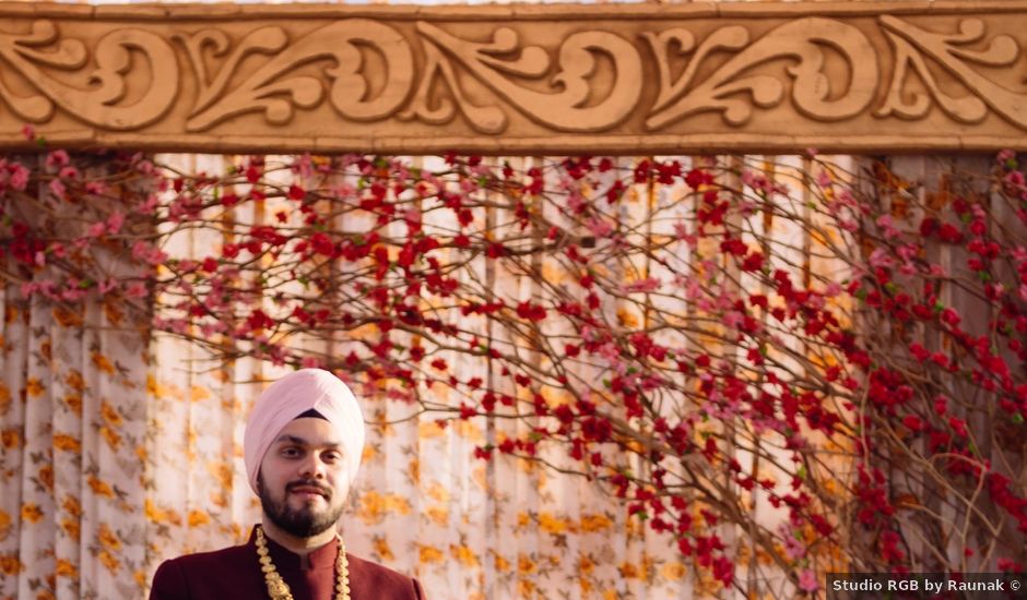 Diksha and Manmeet's wedding in Karnal, Haryana
