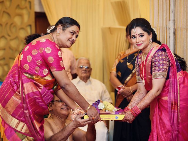 Neerja and Sudarshan&apos;s wedding in Chennai, Tamil Nadu 16