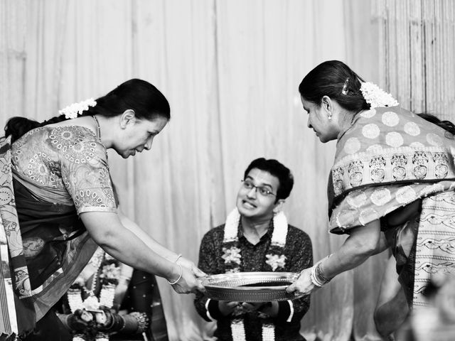 Neerja and Sudarshan&apos;s wedding in Chennai, Tamil Nadu 35