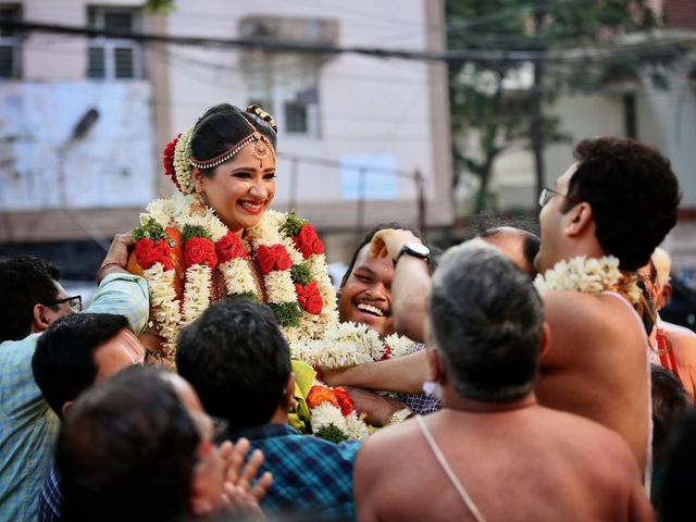 Neerja and Sudarshan&apos;s wedding in Chennai, Tamil Nadu 70