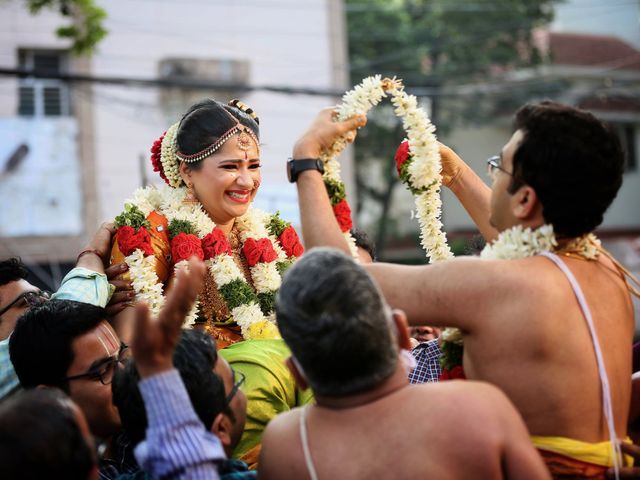 Neerja and Sudarshan&apos;s wedding in Chennai, Tamil Nadu 71