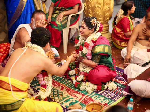 Neerja and Sudarshan&apos;s wedding in Chennai, Tamil Nadu 77