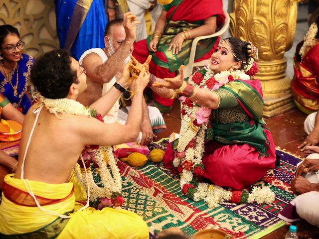 Neerja and Sudarshan&apos;s wedding in Chennai, Tamil Nadu 78