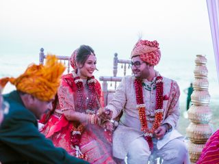 The wedding of Shruti and Gagan