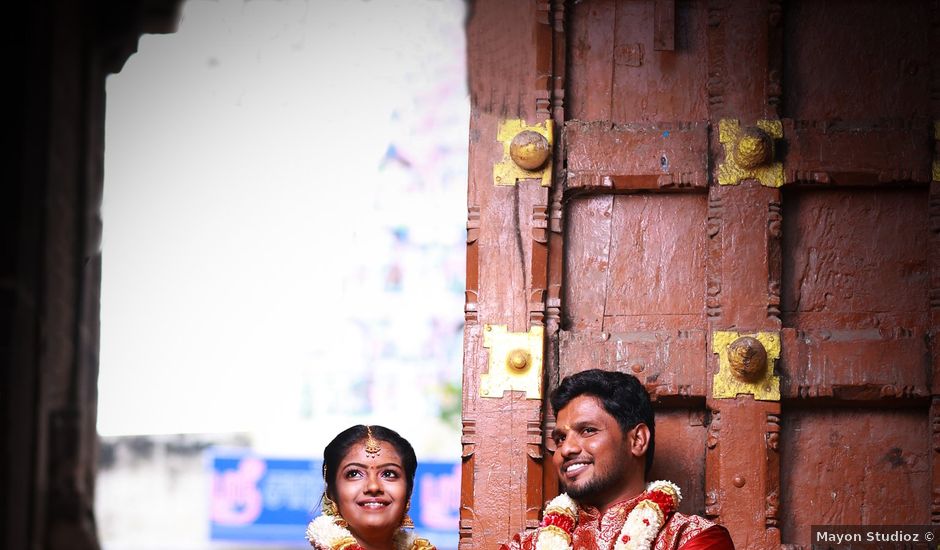 Priyanka and Manuneethi's wedding in Thanjavur, Tamil Nadu