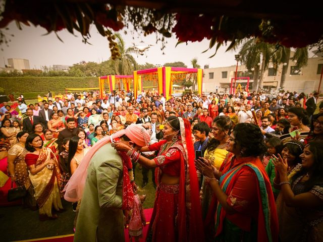 Tanushree and Abhineet&apos;s wedding in Gurgaon, Delhi NCR 37