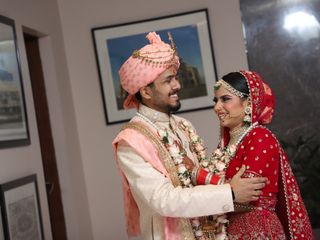 The wedding of Tara and Ankush