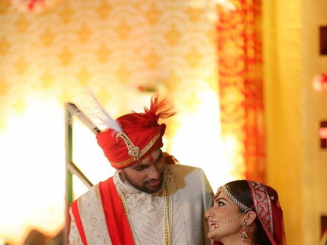 Akanksha and Kaveesh&apos;s wedding in Kanpur, Uttar Pradesh 76