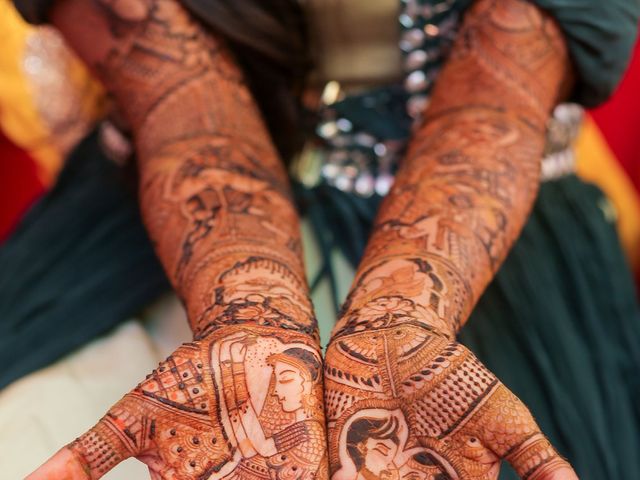 Ayushi and Shripal's wedding in Bhilwara, Rajasthan 22