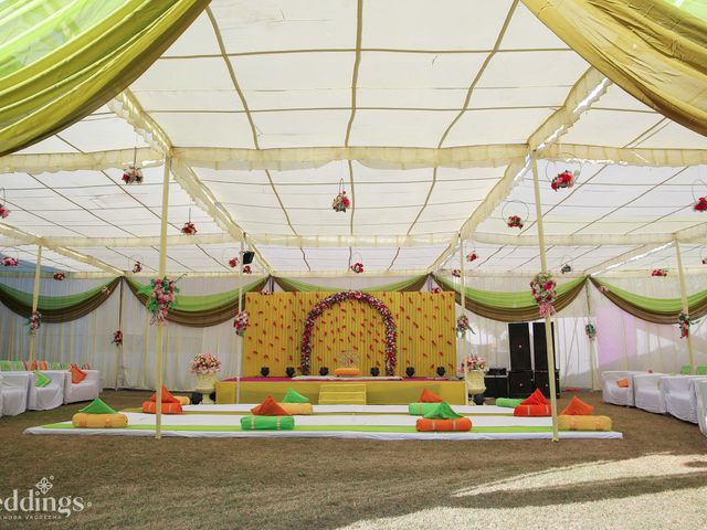 Ayushi and Shripal's wedding in Bhilwara, Rajasthan 24