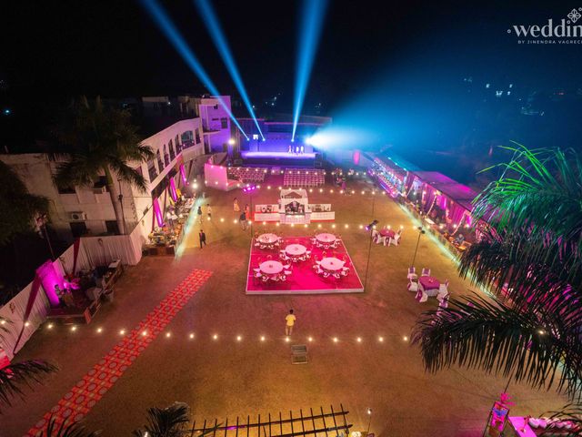 Ayushi and Shripal's wedding in Bhilwara, Rajasthan 69