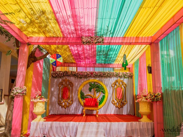 Ayushi and Shripal&apos;s wedding in Bhilwara, Rajasthan 73