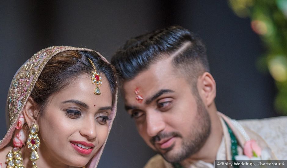 Gul and Anubhav's wedding in Gurgaon, Delhi NCR