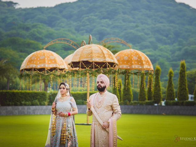 Divya Chawla and Amrinder Bali&apos;s wedding in Chandigarh City, Chandigarh 26