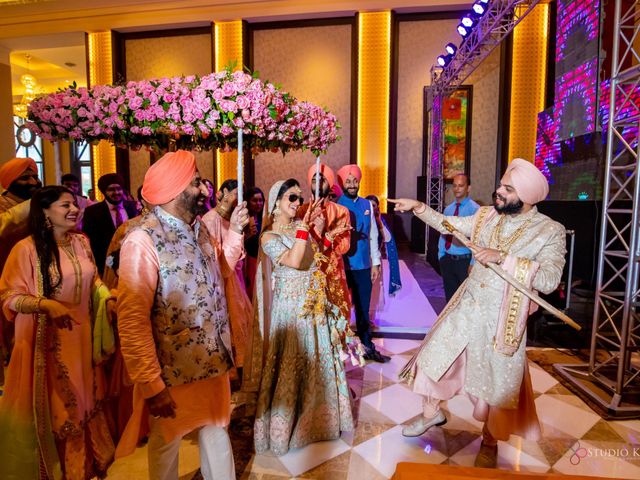 Divya Chawla and Amrinder Bali&apos;s wedding in Chandigarh City, Chandigarh 20