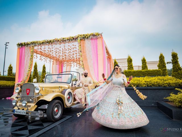 Divya Chawla and Amrinder Bali&apos;s wedding in Chandigarh City, Chandigarh 18