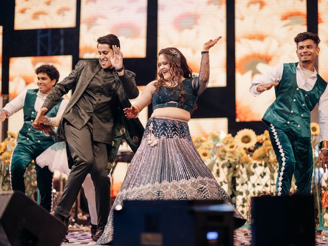 Siddhart and Krupa's wedding in Ahmednagar, Maharashtra 65