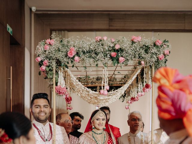 Siddhart and Krupa's wedding in Ahmednagar, Maharashtra 77
