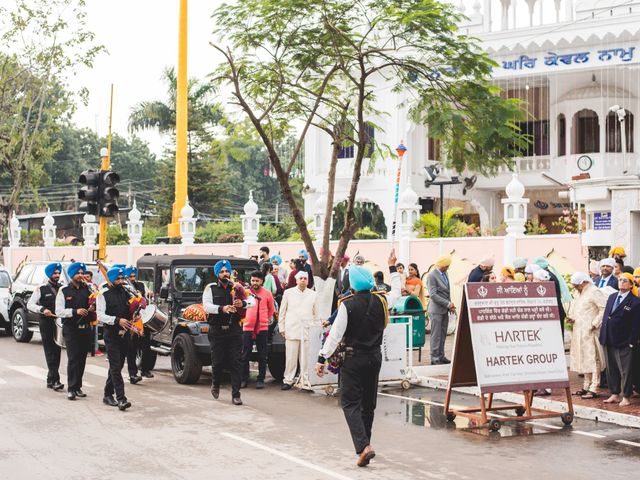 Varnika and Pritpal&apos;s wedding in Chandigarh City, Chandigarh 38