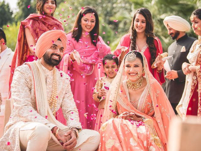 Varnika and Pritpal&apos;s wedding in Chandigarh City, Chandigarh 59