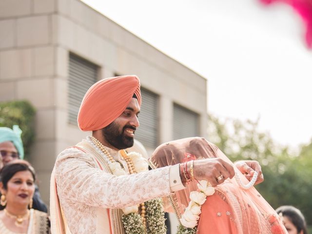 Varnika and Pritpal&apos;s wedding in Chandigarh City, Chandigarh 60