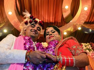 The wedding of Nidhi and Mehul