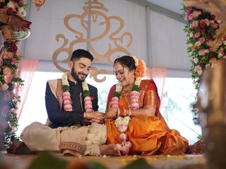 The wedding of Shefanika and Pranav