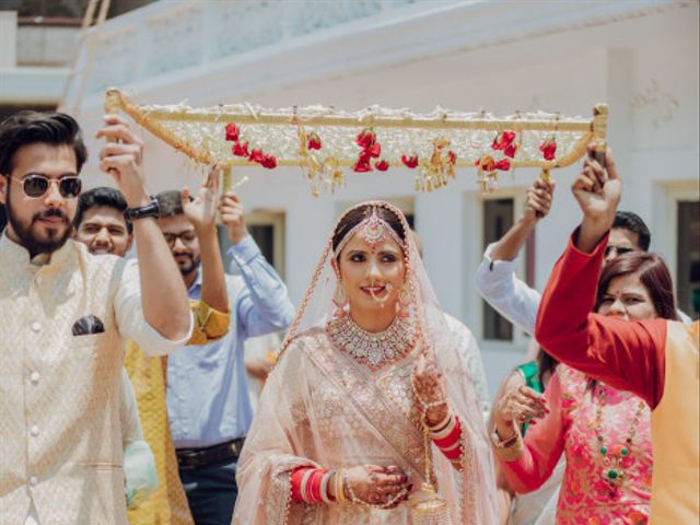 Lakshey and Prachi&apos;s wedding in West Delhi, Delhi NCR 35