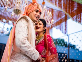 The wedding of Aashima and Parth